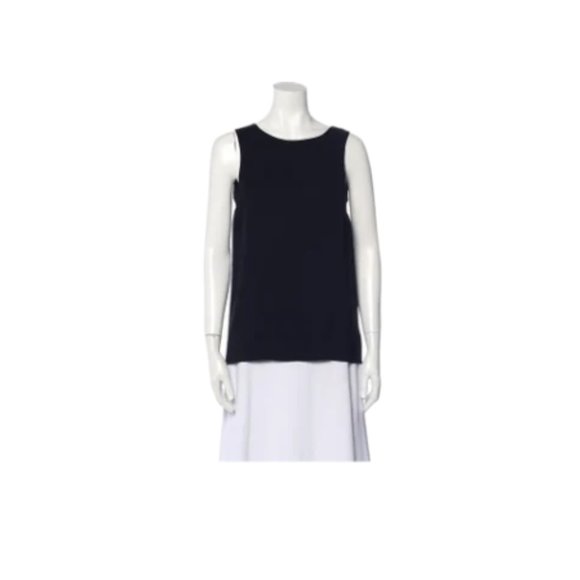 MICHAEL MICHAEL KORS Silk Scoop Neck Top - Picture 1 of 3